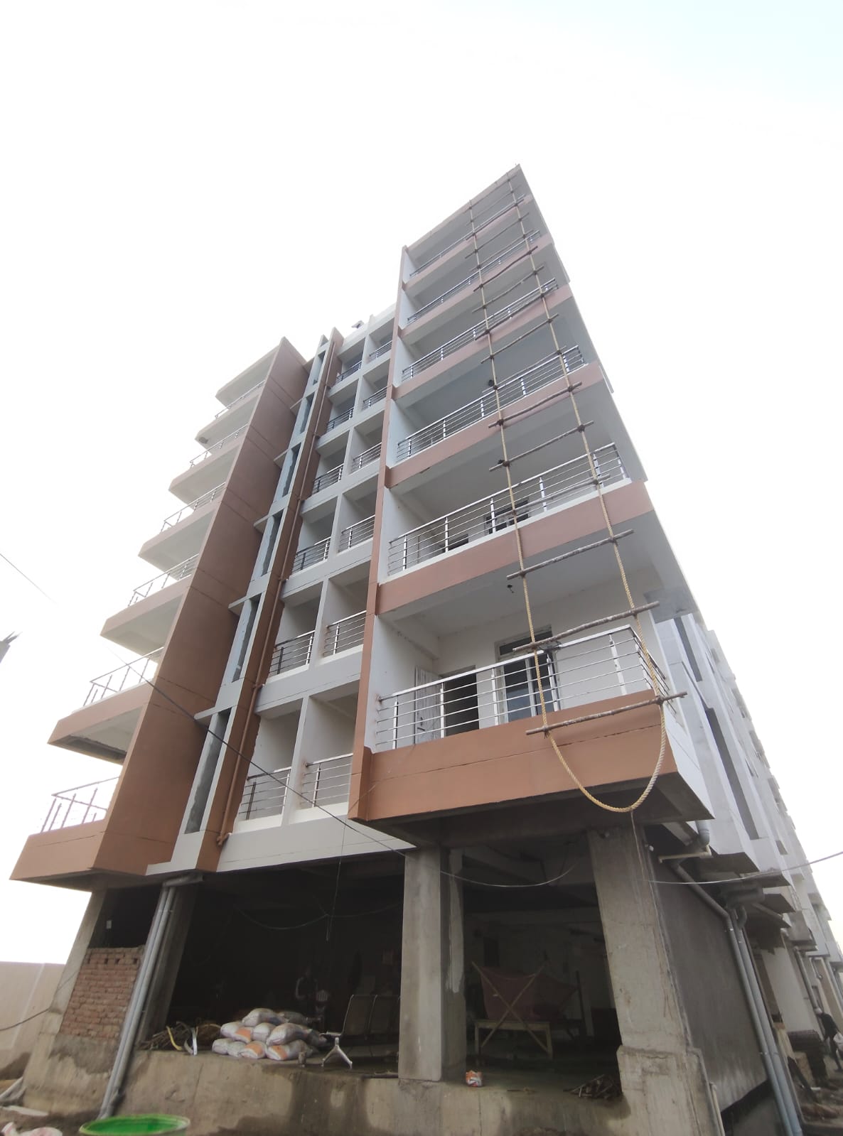 Asha Kiran Enclave Construction Progress